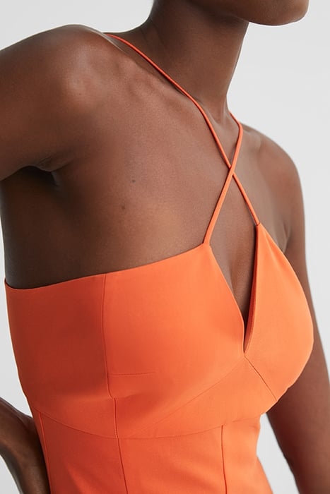 TRINA-STRAPPY FLIPPY ORANGE 6