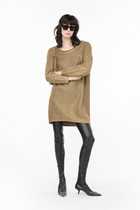 NAUTILUS DRESS MOCHA/GOLD 1