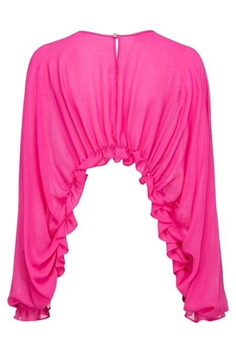 CARAMBOLA SHRUG PERSIAN RED 2