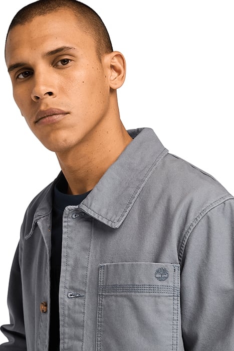 KEMPSHIRE WASHED CANVAS CHORE JACKET FOLKSTONE GRAY 4