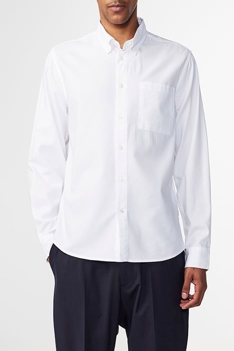 NN.07 ARNE BD LONG SLEEVE SHIRT, NORMAL FIT, WHITE 1