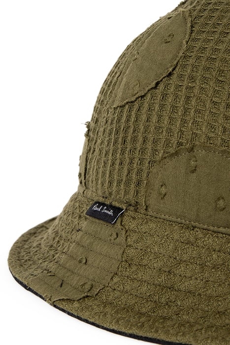 MEN HAT GLOW POLKA BCKT KHAKI 3