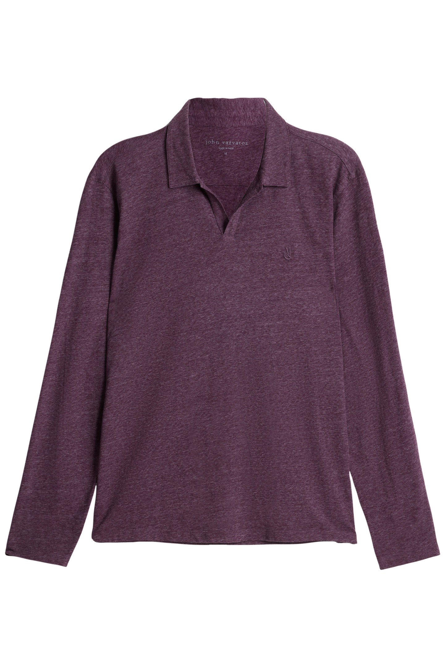 MERCURY LS POLO DARK PLUM 2