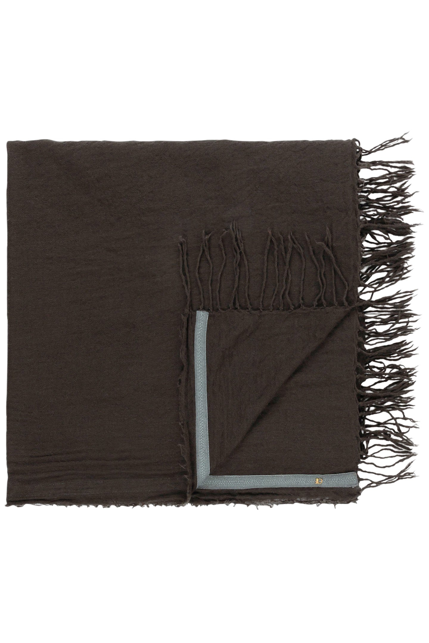 WOOL SCARF OIL GREY 3