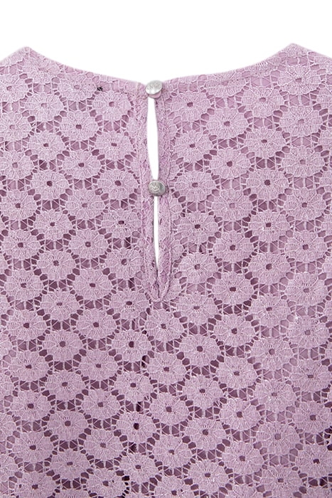 GIRL'S LILAC LACE SHORT DRESS 4