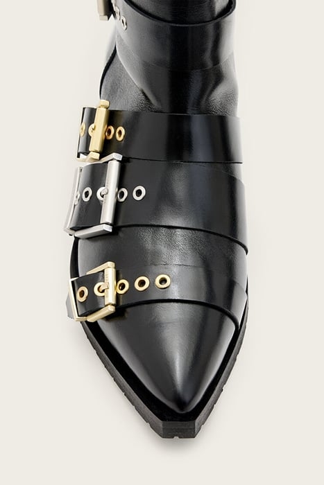 JANE BUCKLE BOOT BLACK 6