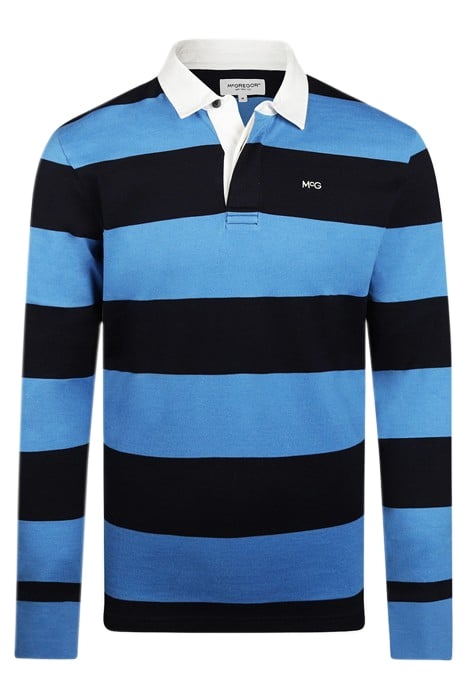 RUGBY 2 STRIPE ROYAL BLUE 1