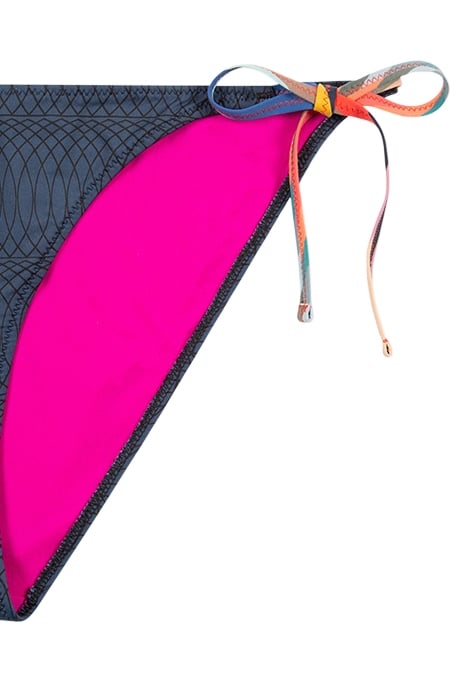 WOMEN BIKINI BTTM TIE ALBM NAVY 6