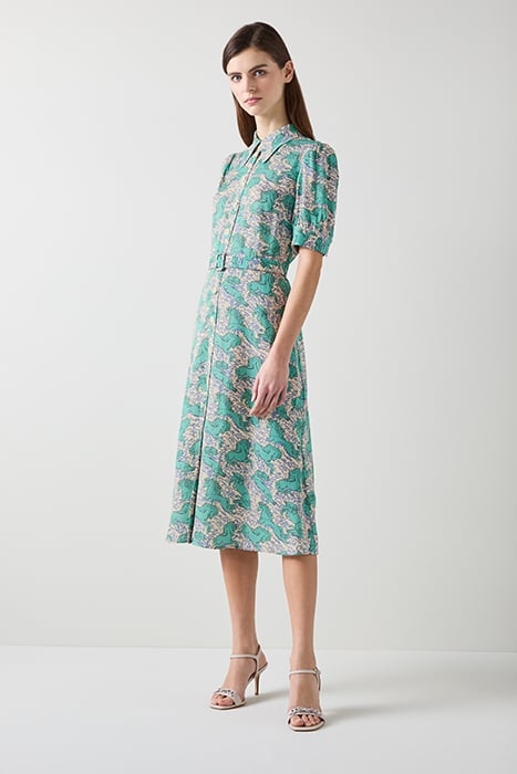 VALERIE SHIRT SHIRT DRESS NATURAL/ECRU 4