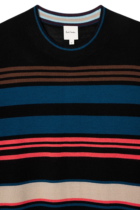 MENS SWEATER CREW NECK BLACK 3