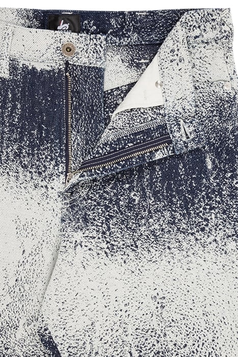 MENS TAPERED LEG JEANS INKY BLUE 6