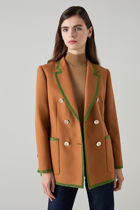 CORDELIA BLAZER BLAZER BROWN 5