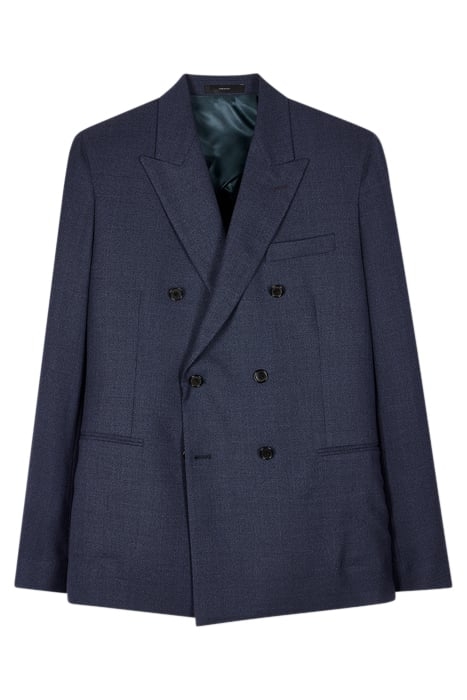 GENTS SLIM FIT 6 BTN DB JACKET PETROL BLUE 1