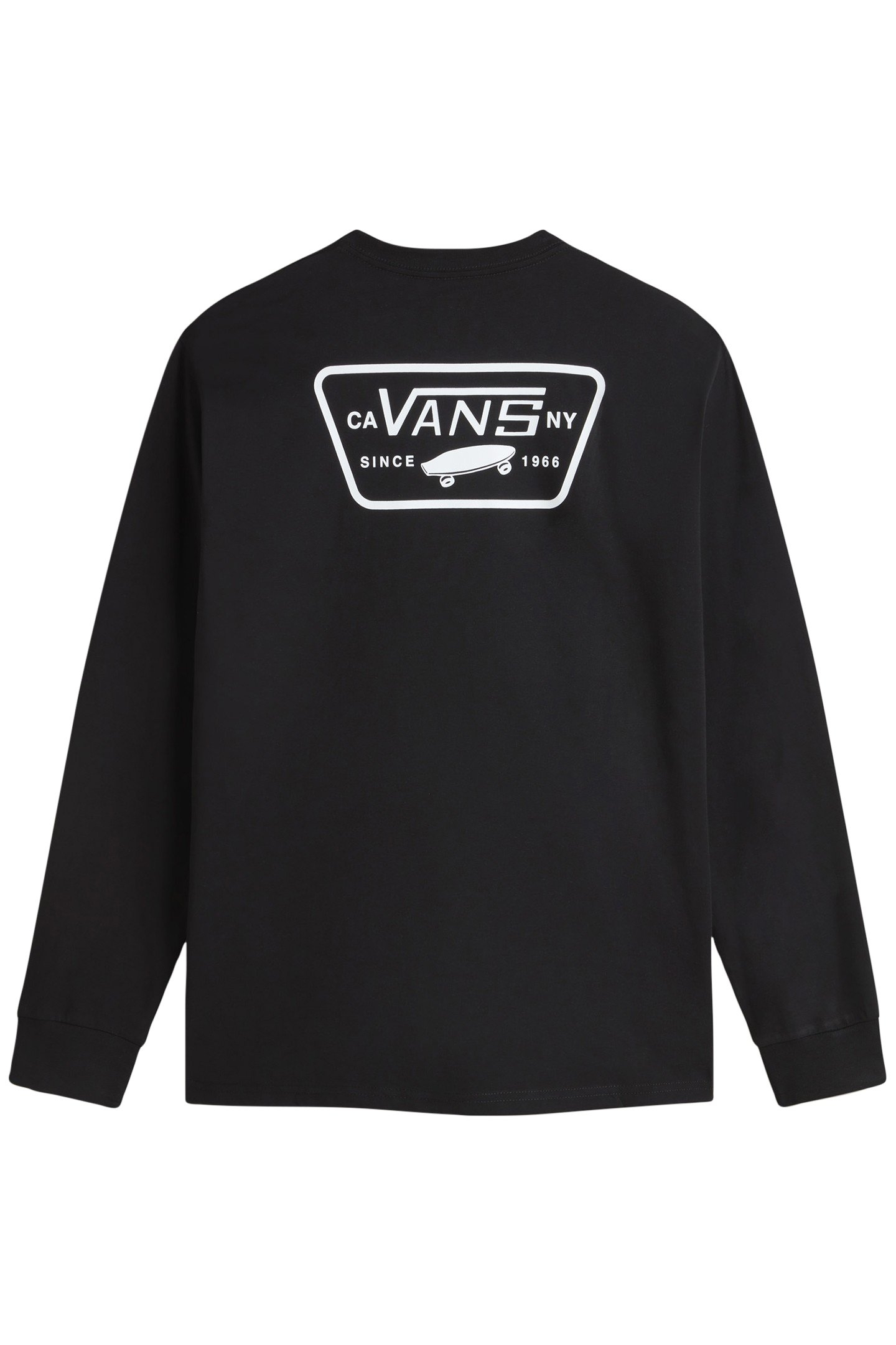 MN FULL PATCH BACK LS BLACK/WHITE 2