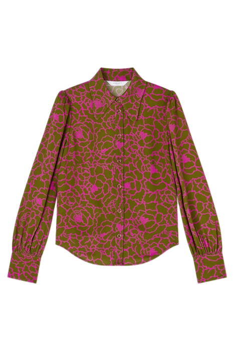 SONYA PEONY BLOUS GREEN 3