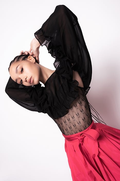 CARAMBOLA SHRUG BLACK 5