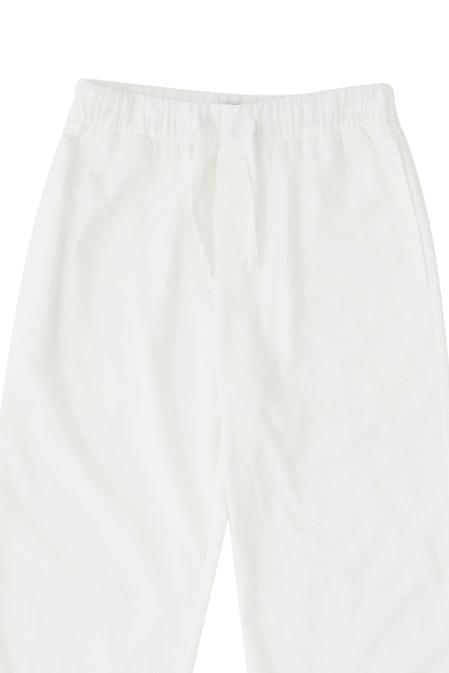 UNISEX FLANNEL, PYJAMAS PANTS CREAM WHITE 2