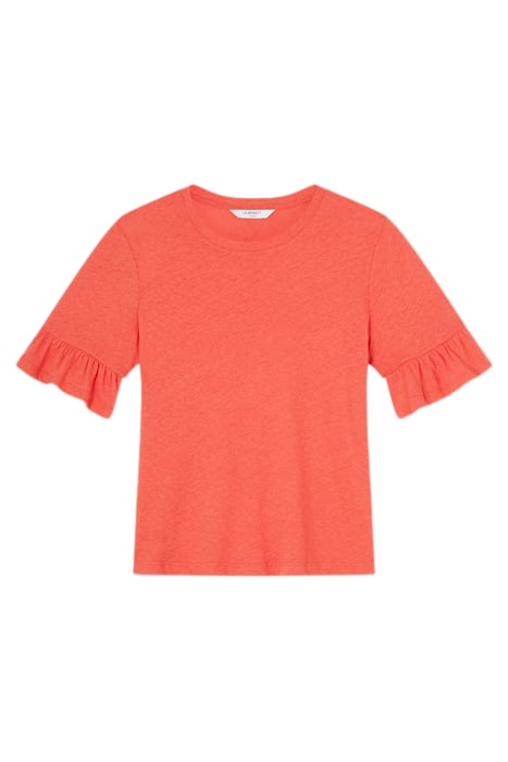 GENE LINEN T-SHIRT STRAWBERRY 3