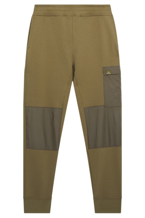 MENS SLIM FIT JOGGER MILITARY GREEN 1