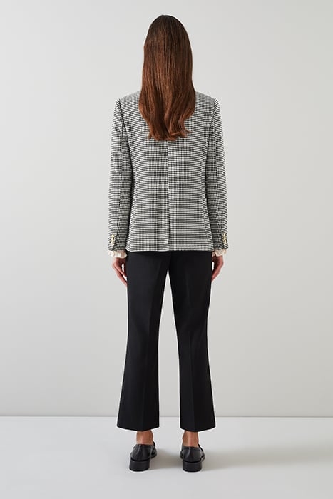 LAURIE - BLAZER BLACK/CREAM 2