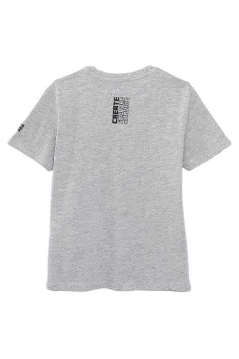 BOYS’ GREY T-SHIRT WITH MINECRAFT ICONS 2
