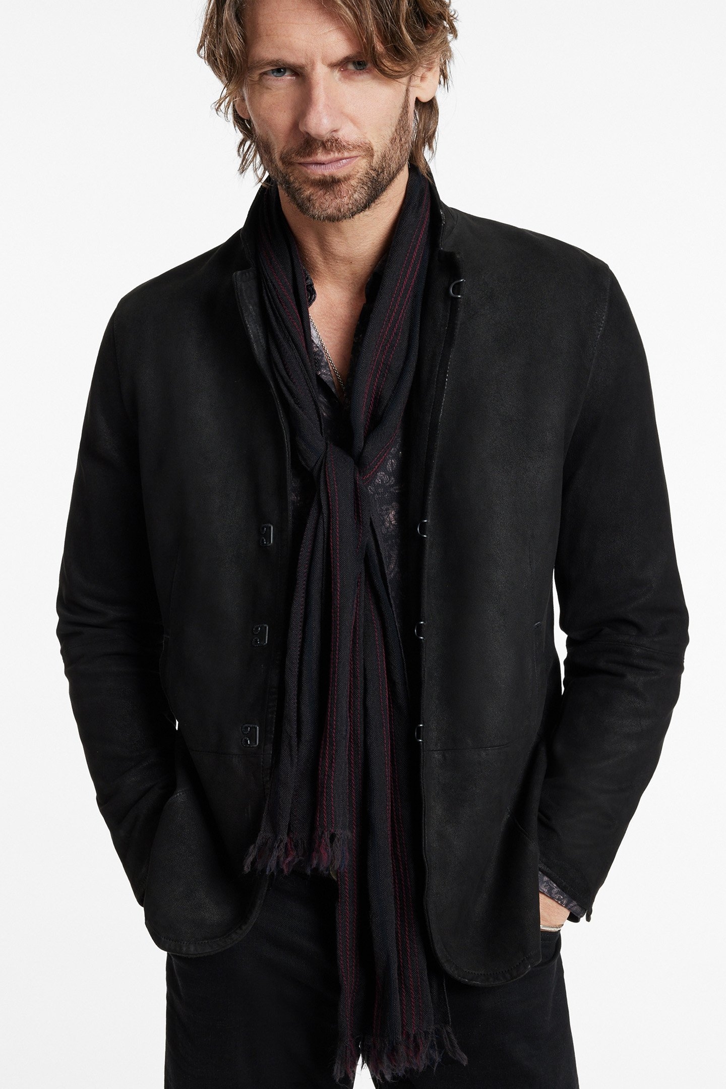 BUEL SCARF LICORICE 2