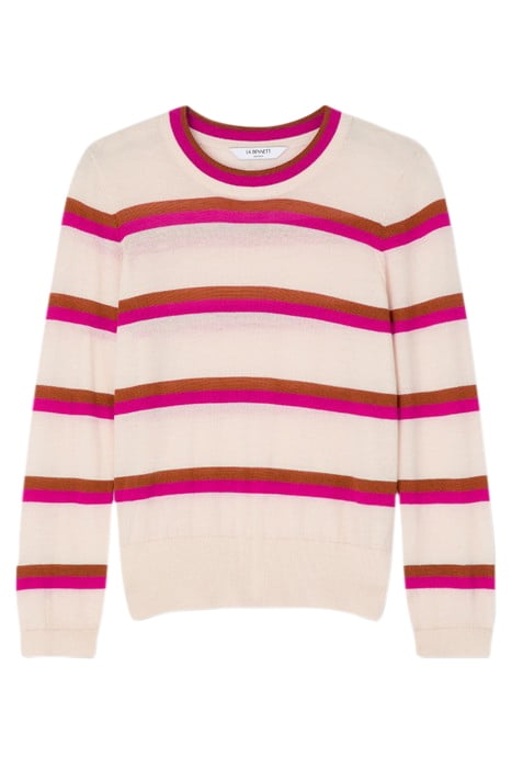 ASHLEY CASHMERE KNITTED SWEATER PINK 3