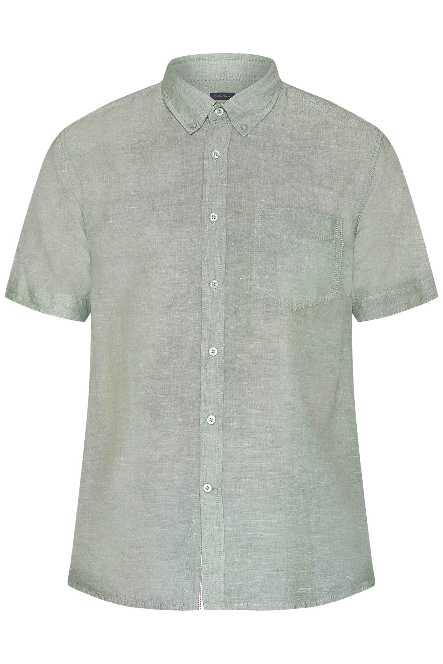 THERKELSI LINEN/COTTON BOTTLE GREEN 4