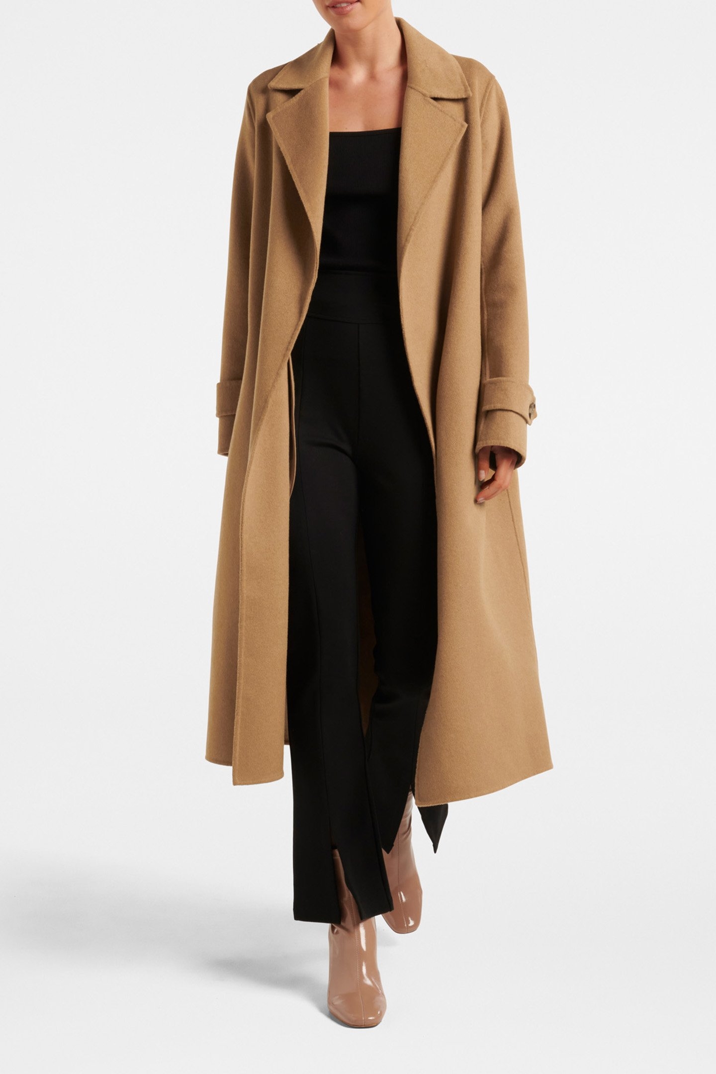 DEVON FELLED COAT SOFT CAMEL 5