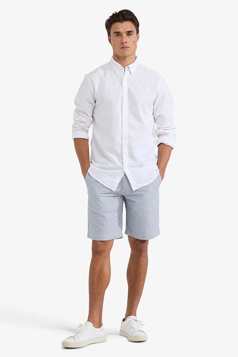 COTTON LINEN SHIRT WHITE 2