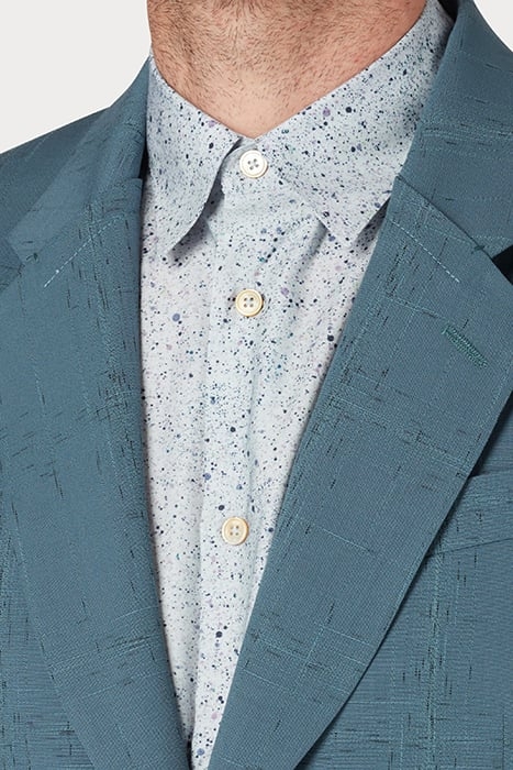 MENS 2 BUTTON JACKET GREYISH BLUE 3