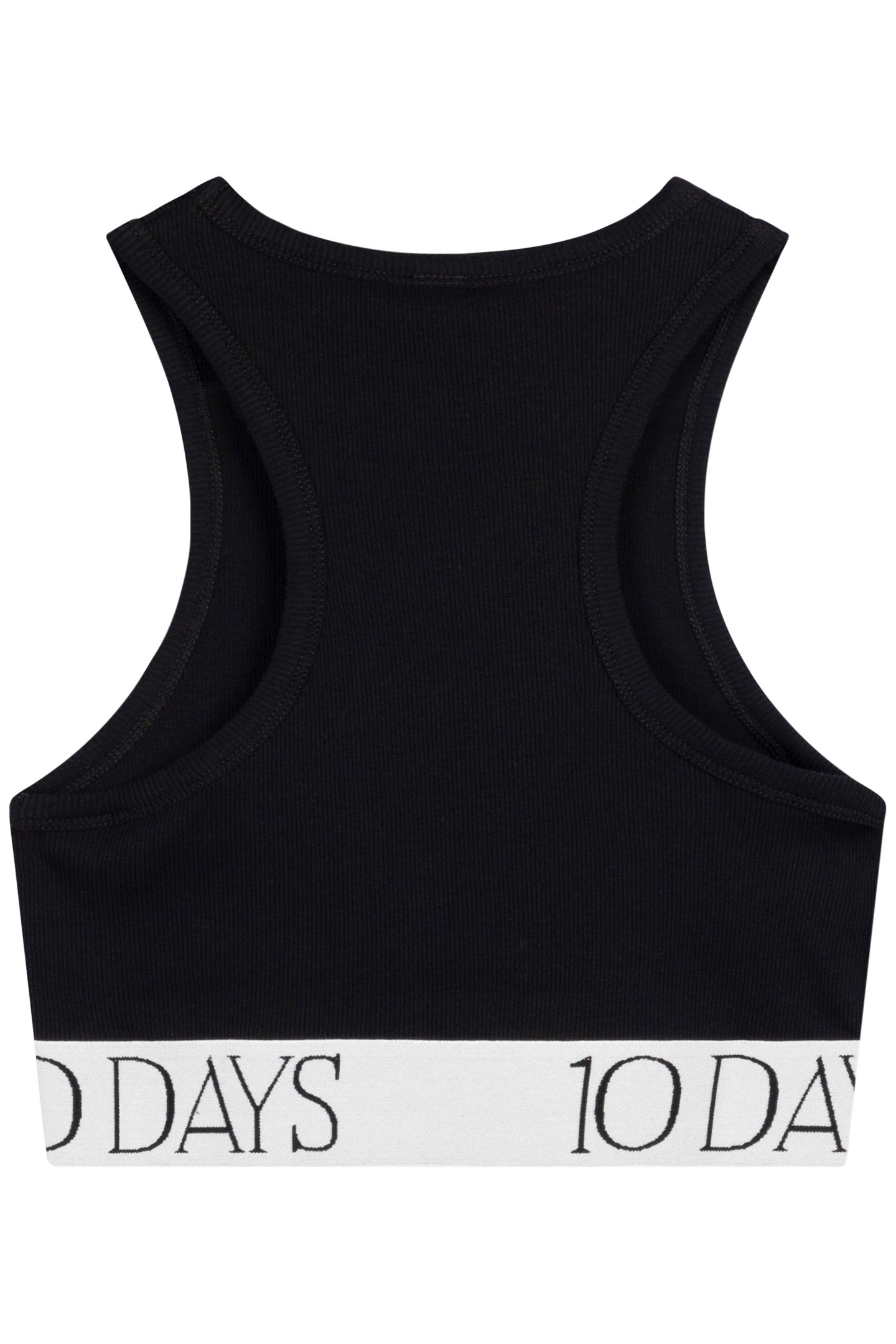 TANK TOP RIB BRA BLACK 3