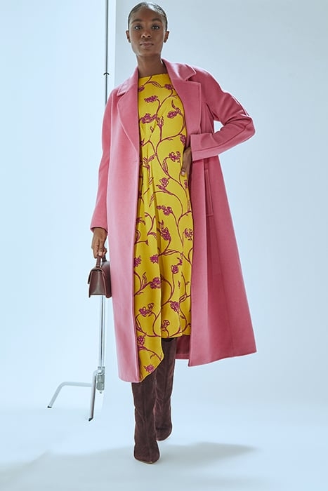 FRANCES MAXI WRAP COAT PINK 5