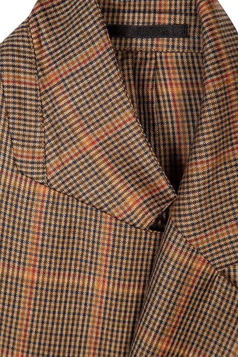 GENTS DB PATCH POCKET JACKET TAN 6