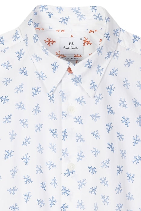 MENS SS TAILORED FIT SHIRT BLUE 2