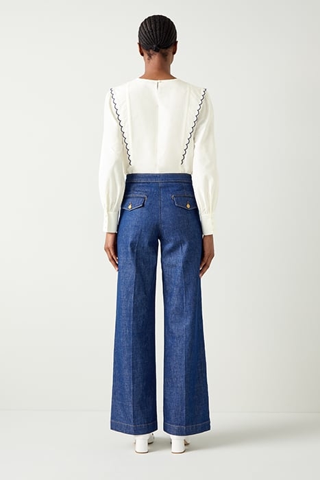 ISABELLA BLOUSE BLOUS ECRU 3