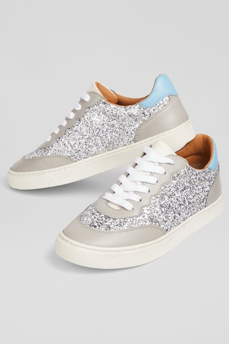 LKB RUNNER SNEAKERS WHITE/SILVER 3