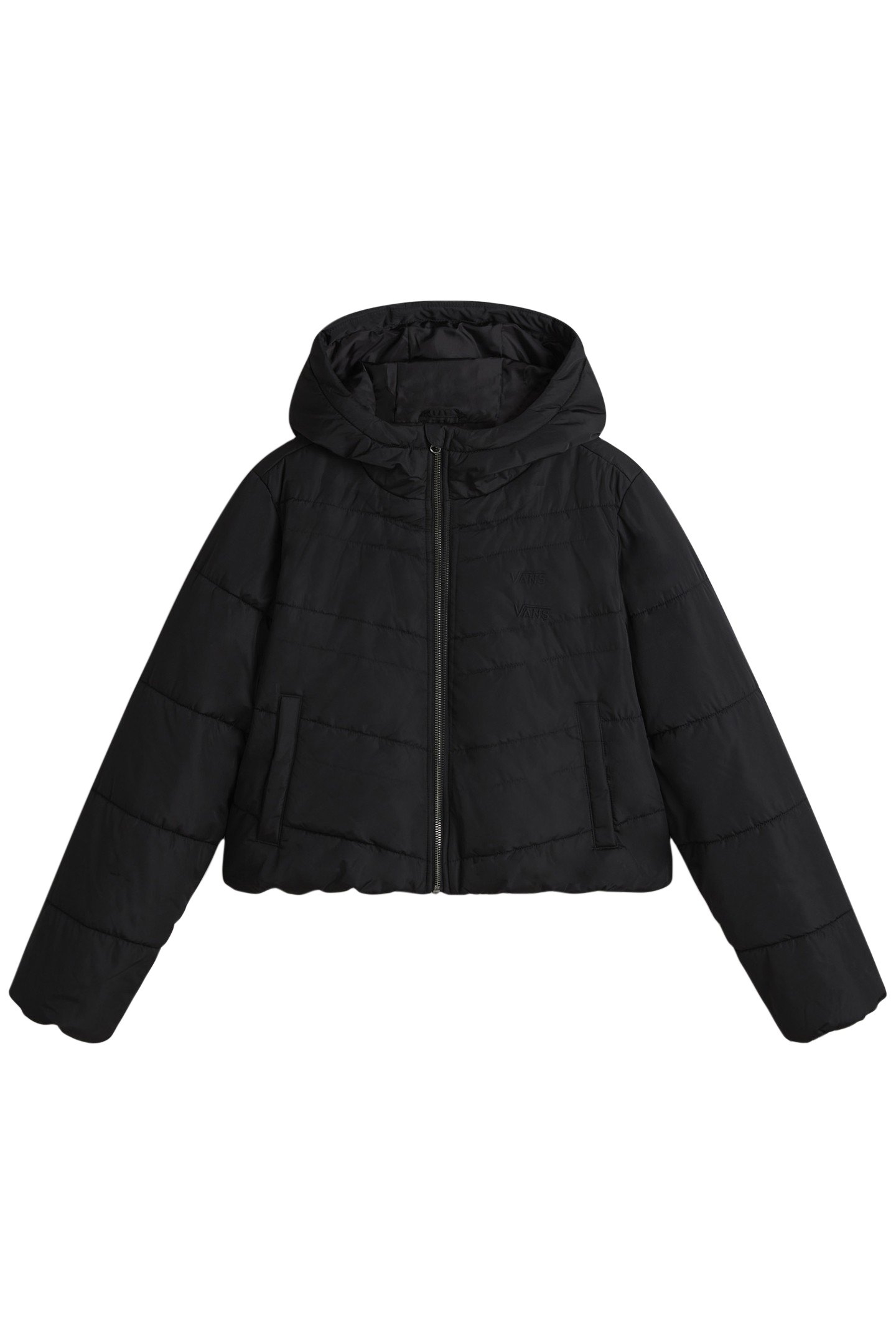 MTE FOUNDRY CROP PUFF HOOD BLACK 4