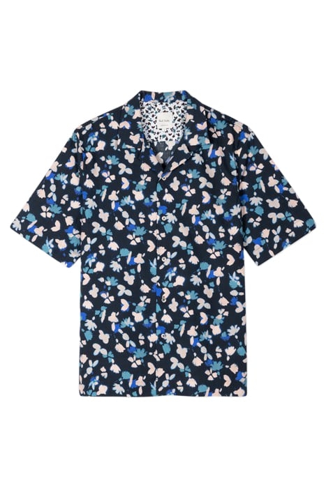 MENS S/S REGULAR FIT SHIRT VERY DARK NAVY 4