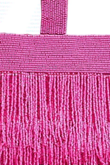 ESTELLE BEADED HANDBAG MAGENTA 3