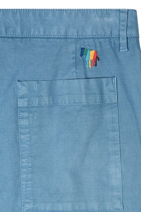 MENS SKATER TROUSER ZEBRA EMB GREYISH BLUE 6