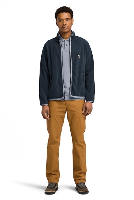 FULL ZIP POLAR FLEECE DARK SAPPHIRE 3