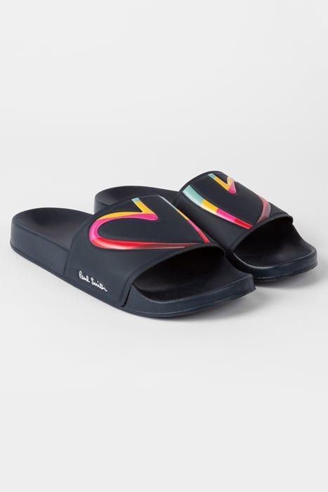 WOMENS SHOE SUMMIT NAVY HEART PRINT NAVY 2