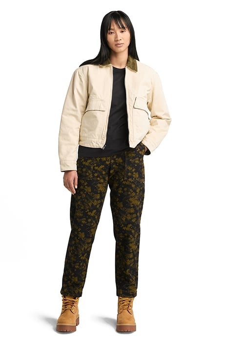 STRAFFORD QUILTED WASHED CANVAS JACKET ANGORA 3