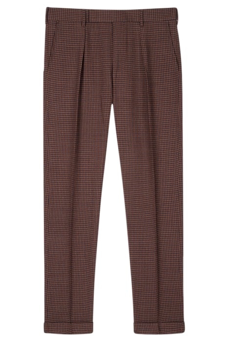 GENTS TROUSER DARK RUST 1