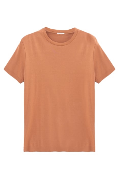 COGNAC COTTON MODAL BLEND T-SHIRT 4