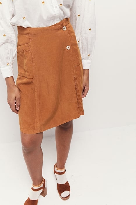 CELESTE - ECRU SHIRT WITH TWO-TONE POLKA DOT EMBROIDERY 5