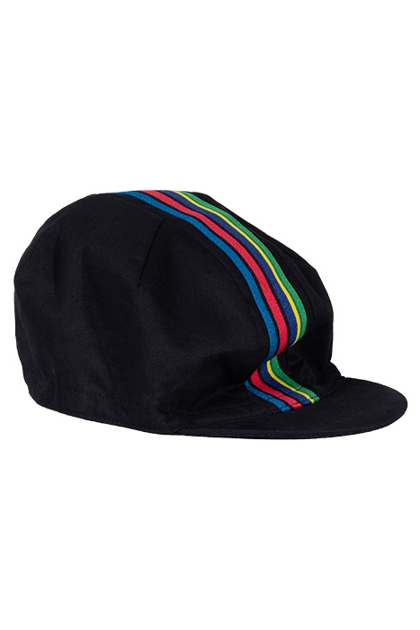 MEN CAP PS STRIPE CYCLE BLACK 1