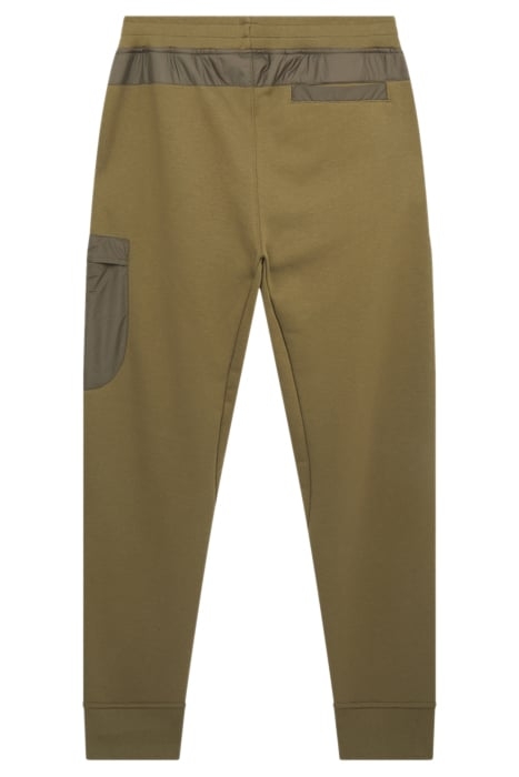 MENS SLIM FIT JOGGER MILITARY GREEN 2