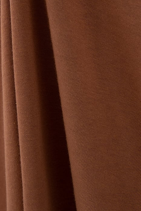 COGNAC COTTON MODAL BLEND POLO SHIRT 5